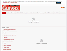 Tablet Screenshot of guivax.com